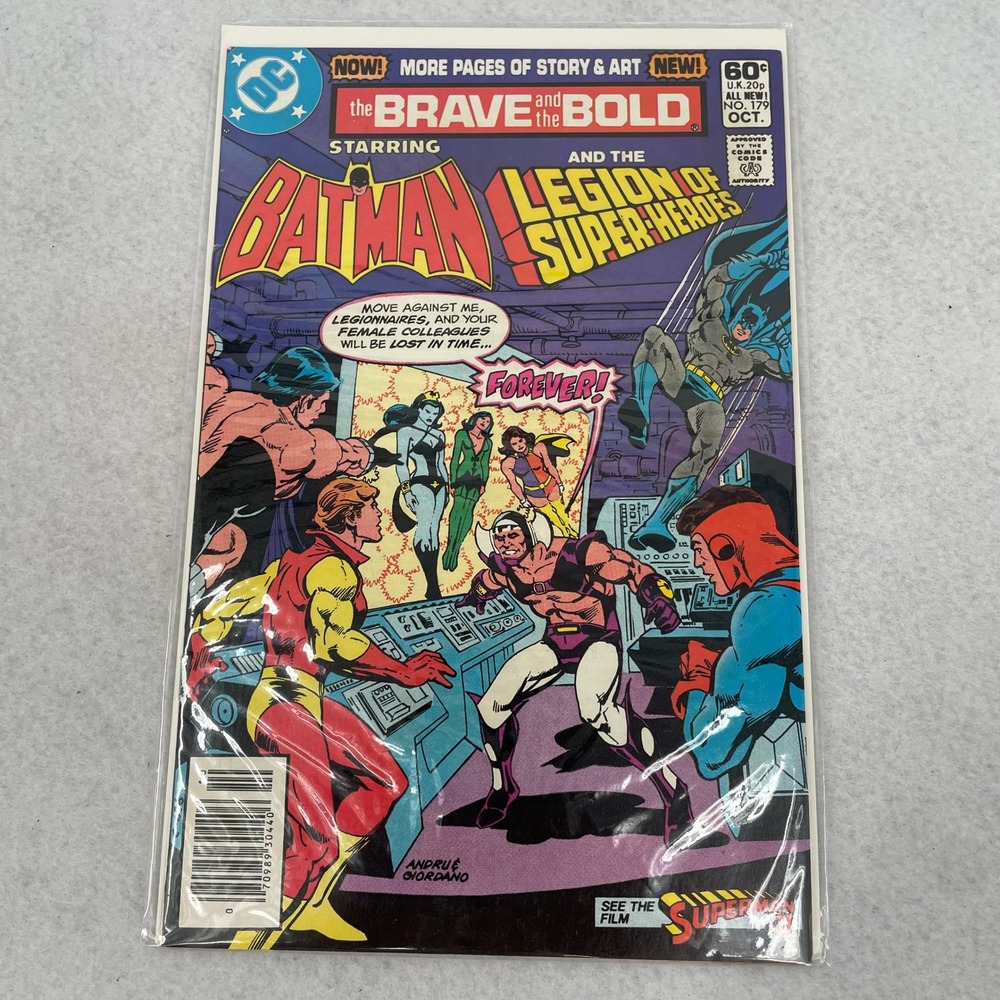 The Brave and the Bold 179 Batman and Legion of Super-Heroes DC Comics 1981